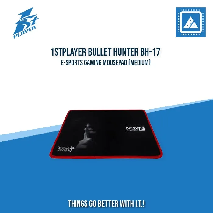 1STPLAYER BULLET HUNTER BH-17 E-SPORTS GAMING MOUSEPAD (MEDIUM)