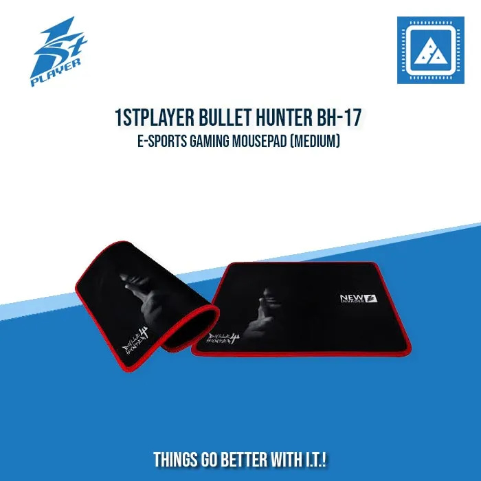 1STPLAYER BULLET HUNTER BH-17 E-SPORTS GAMING MOUSEPAD (MEDIUM)