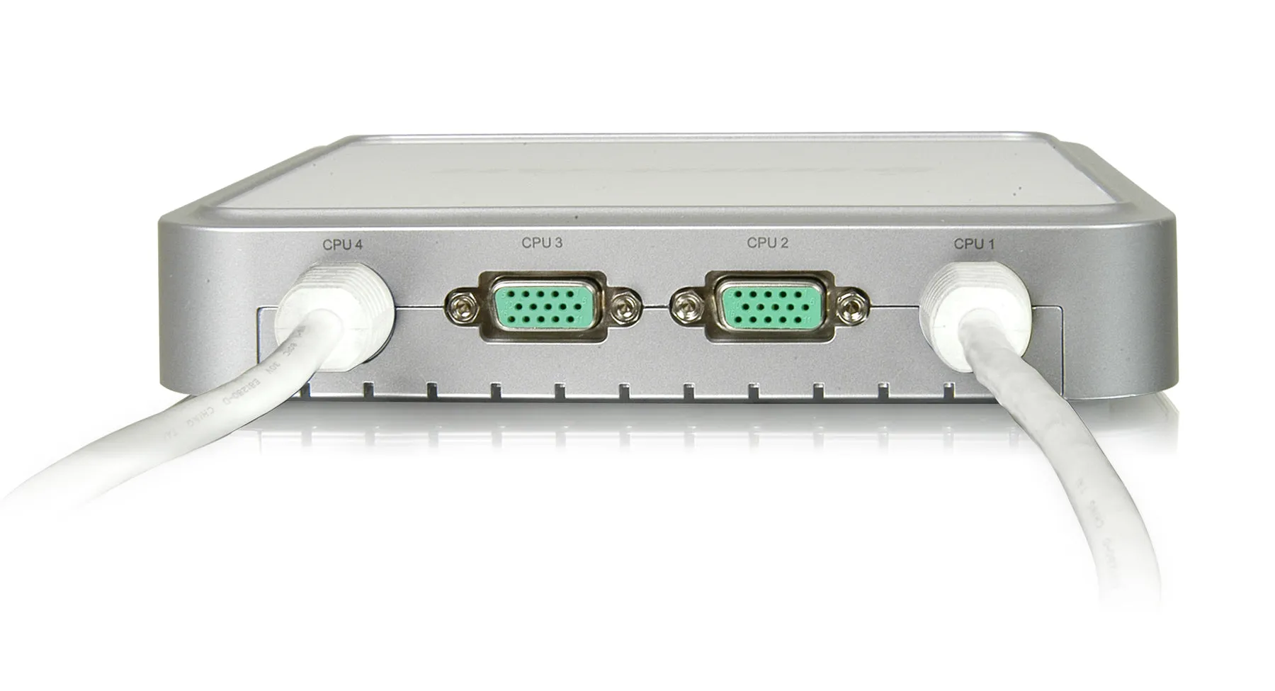 4-Port VGA USB KVM Switch with Audio and Cables