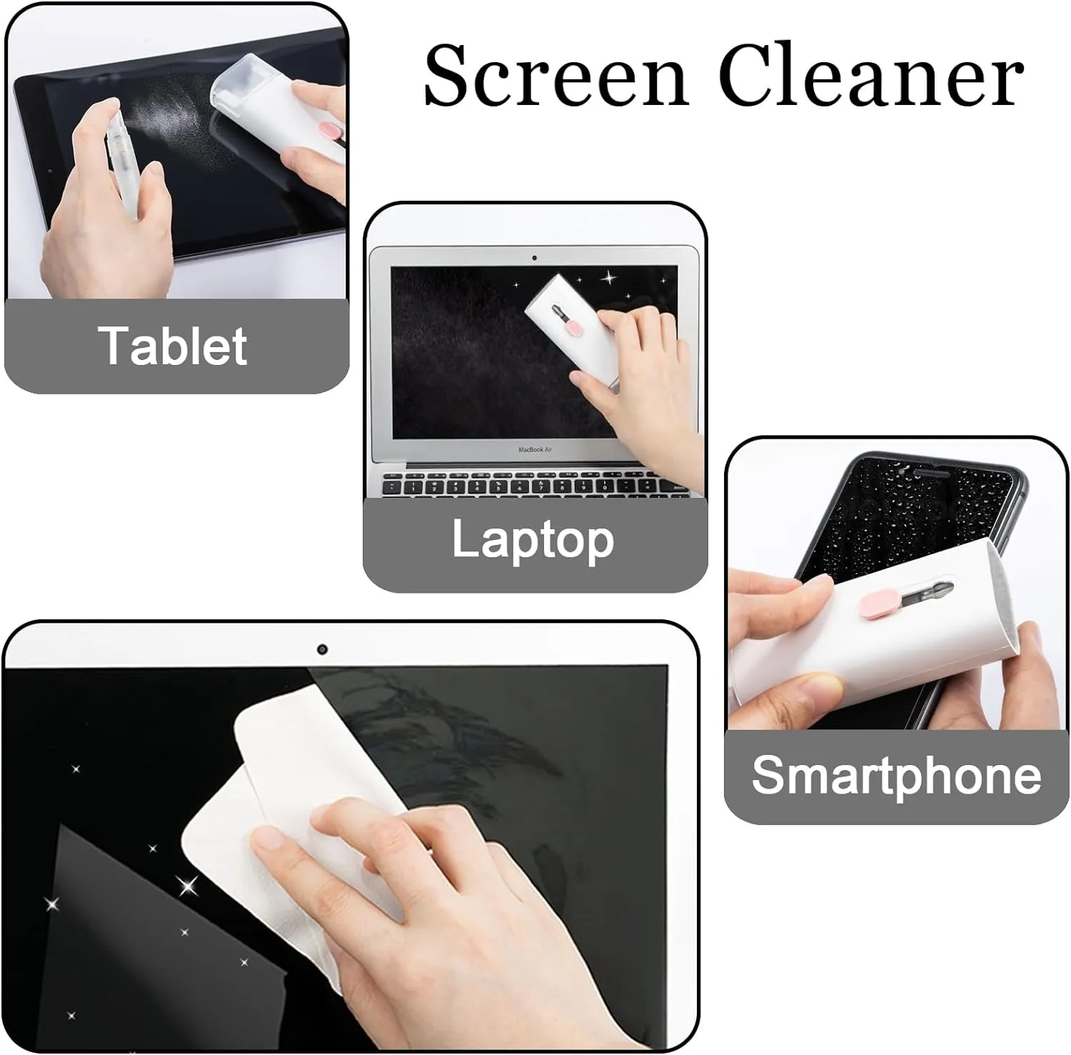 8 in 1 Cleaner Kit for Airpods, Macbook, iPad, iPod, iWatch