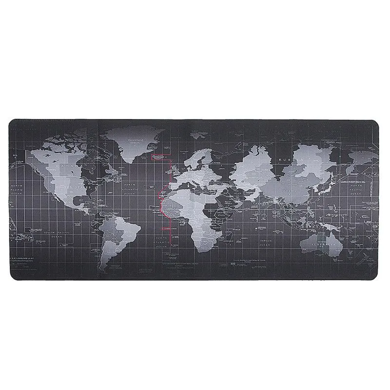 90Cm X 40Cm X 3Mm Universal World Map Gaming Anti-Slip Mouse Pad-2024011840903