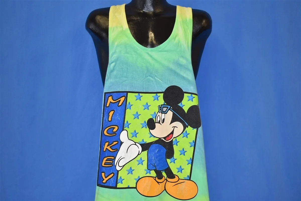 90s Mickey Mouse Tie-Dye Tank Top t-shirt Extra Large