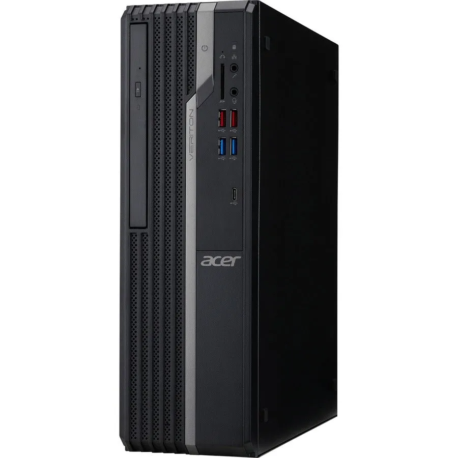 Acer Veriton X4680G Desktop Computer - Intel Core I5 11Th Gen I5-11400 Hexa-Core (6 Core) 2.60 Ghz - 16 Gb Ram Ddr4 Sdram - 512 Gb Pci Express Ssd