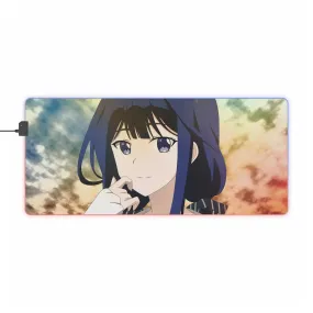 Adagaki Aki RGB LED Mouse Pad (Desk Mat)