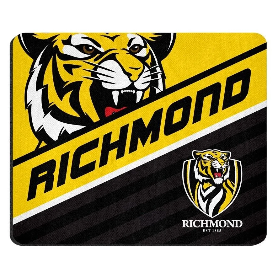 AFL Mouse Mat - Richmond Tigers - Mouse Pad - 22cm x 19cm