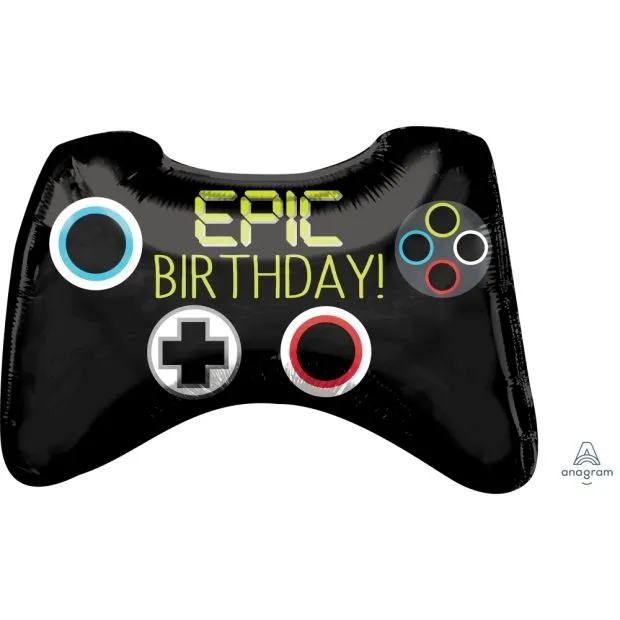 Anagram Epic Party Game Controller Foil Balloon