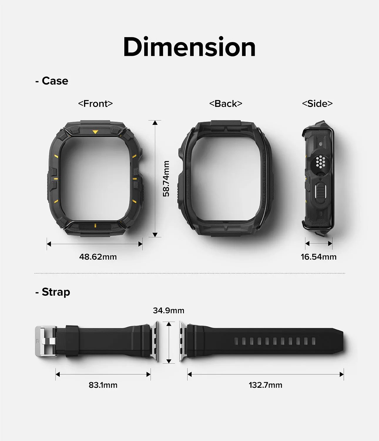 Apple Watch Ultra 2 / 1 Case   Band | Fusion-X Guard