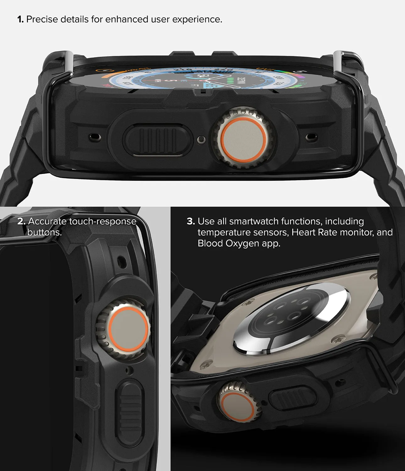 Apple Watch Ultra 2 / 1 Case   Band | Fusion-X Guard