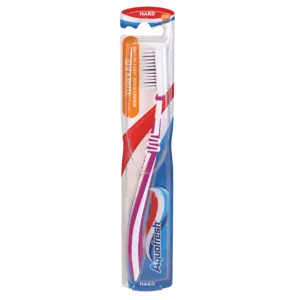 Aquafresh Clean & Flex Hard Bristle Toothbrush