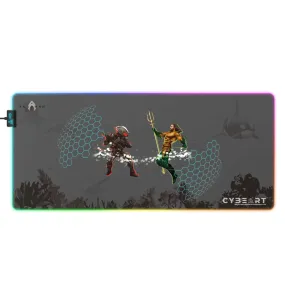 Aquaman Vs. Black Manta Gaming Mouse Pad