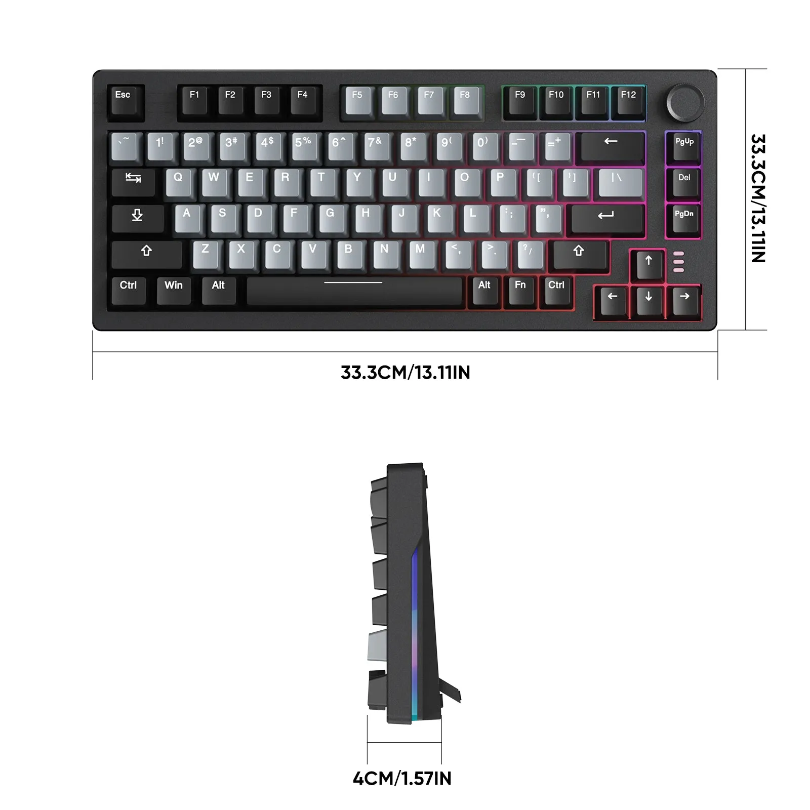 Arzopa K81 RGB Mechanical Gaming Keyboard