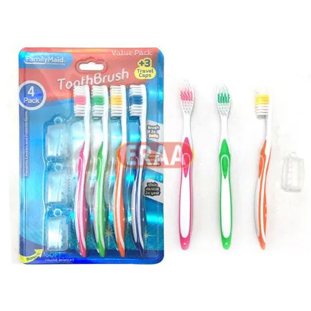 Assured Tooth Brushes 4 Pack