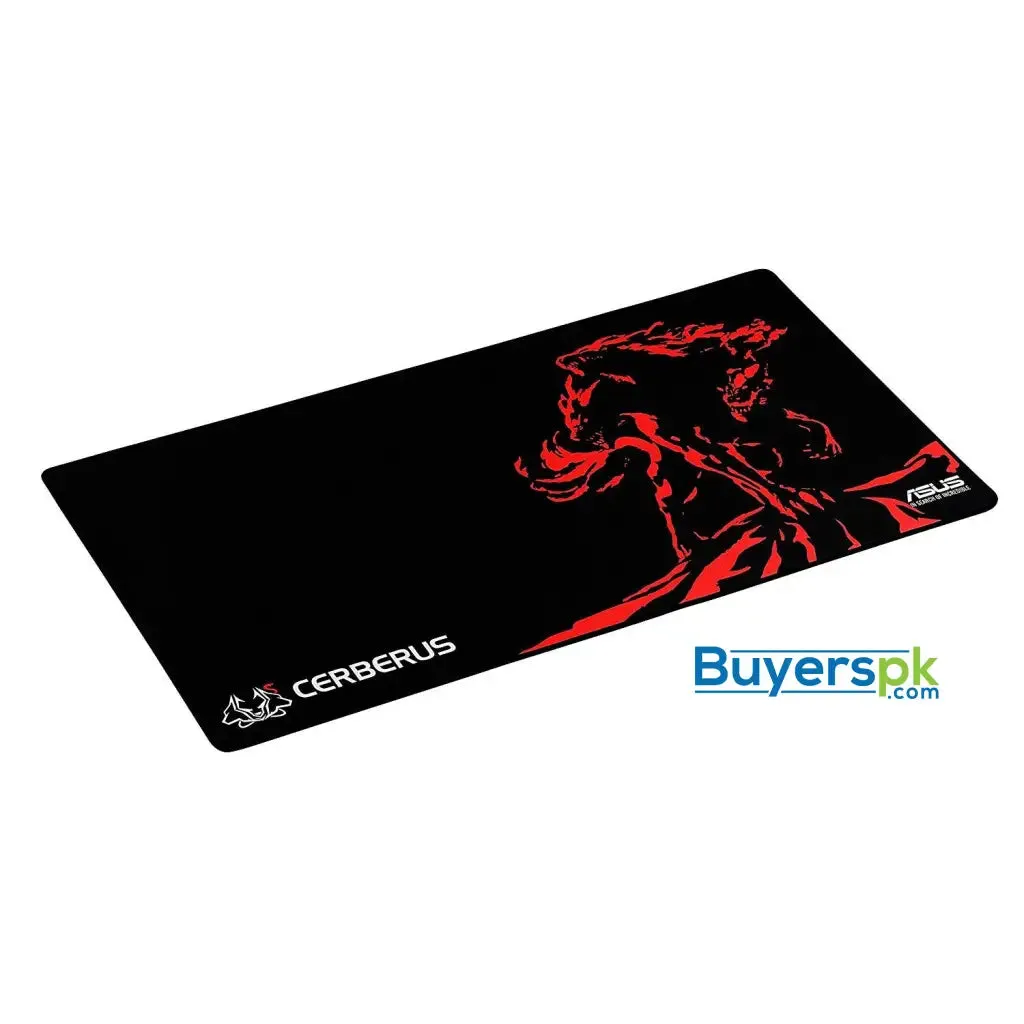 Asus Cerberus Mat Xxl Gaming Mouse Pad with Consistent Surface Texture and Non-slip Rubber Xxl: