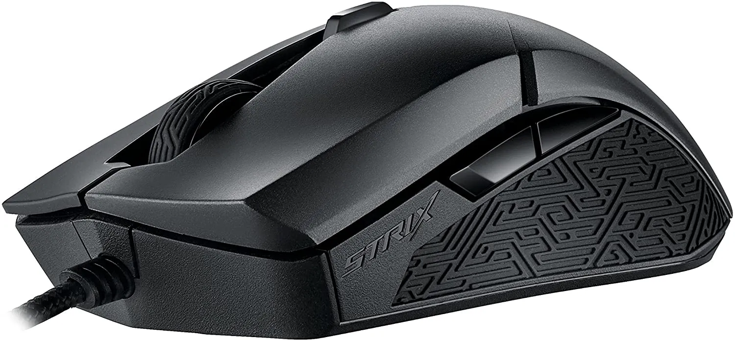 ASUS ROG Strix Evolve Optical Gaming Mouse with Configurable Shape Design for Ideal Grip