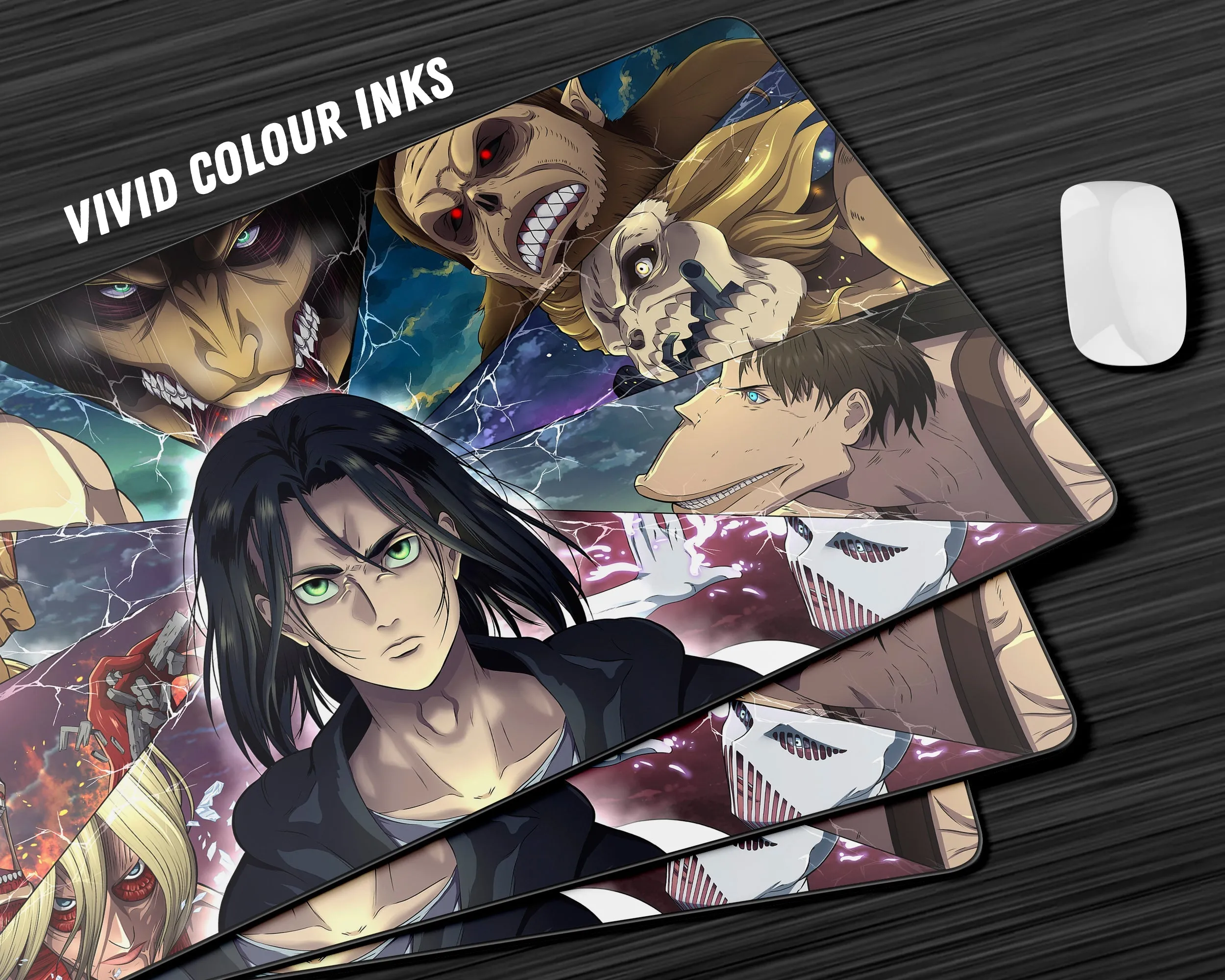 Attack on Titan Eren Founding Titan Gaming Mouse Pad