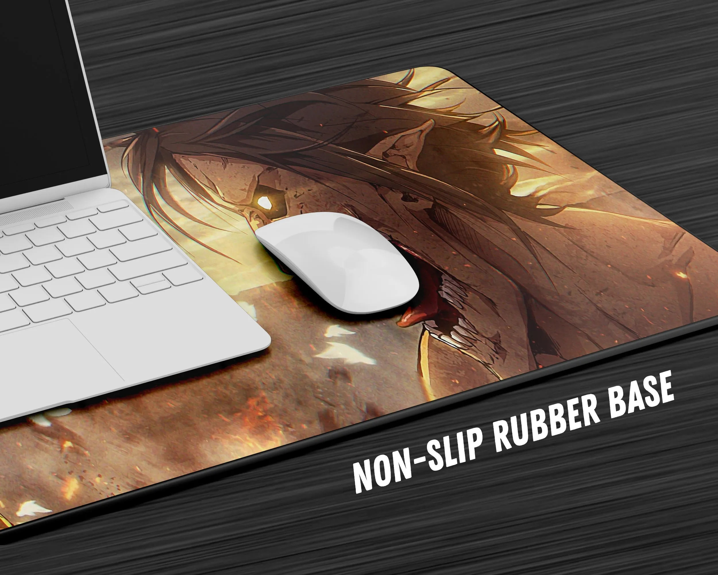 Attack Titan vs Armored Titan Gaming Mouse Pad