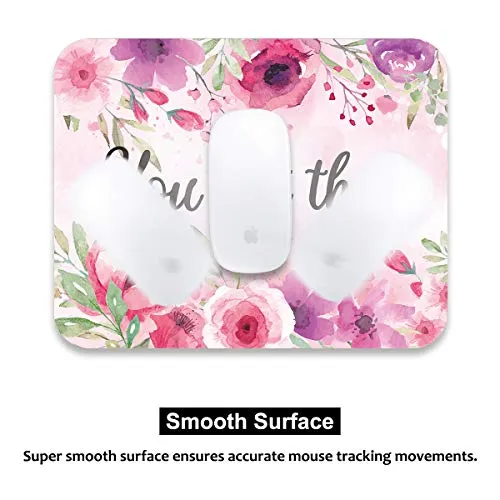 Audimi Mouse Pad Medium Mouse Mat Anti-Slip Base for PC Office Working Gaming, You Got This