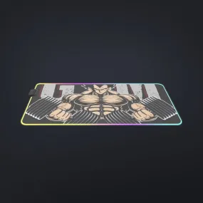 Awesome Training To Beat Goku cool LED  Mouse Pad