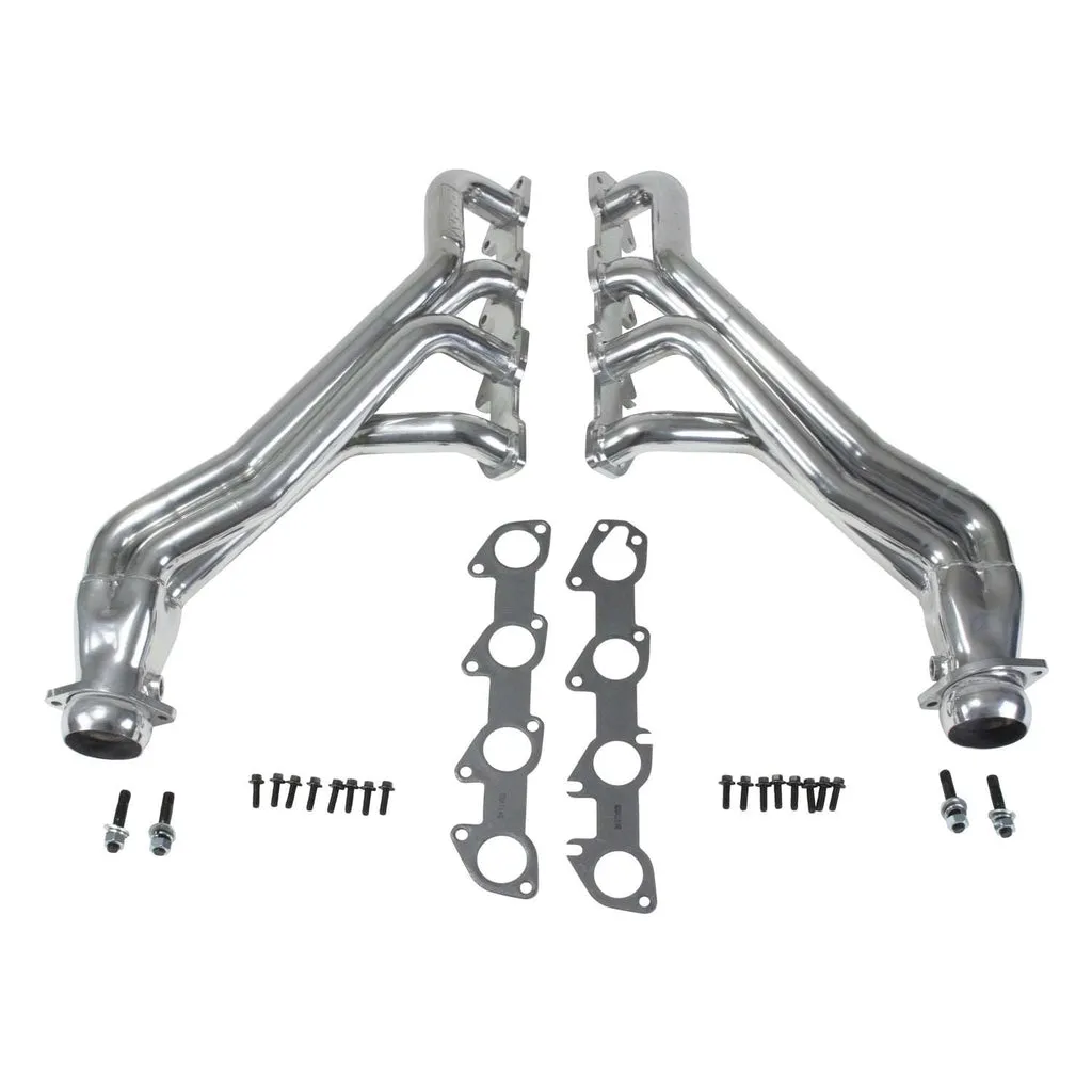 BBK Exhaust Dodge Charger (2006-2024) Hellcat V8 (2015-2024) 1-7/8" Long Tube Headers - Titanium / Polished Silver