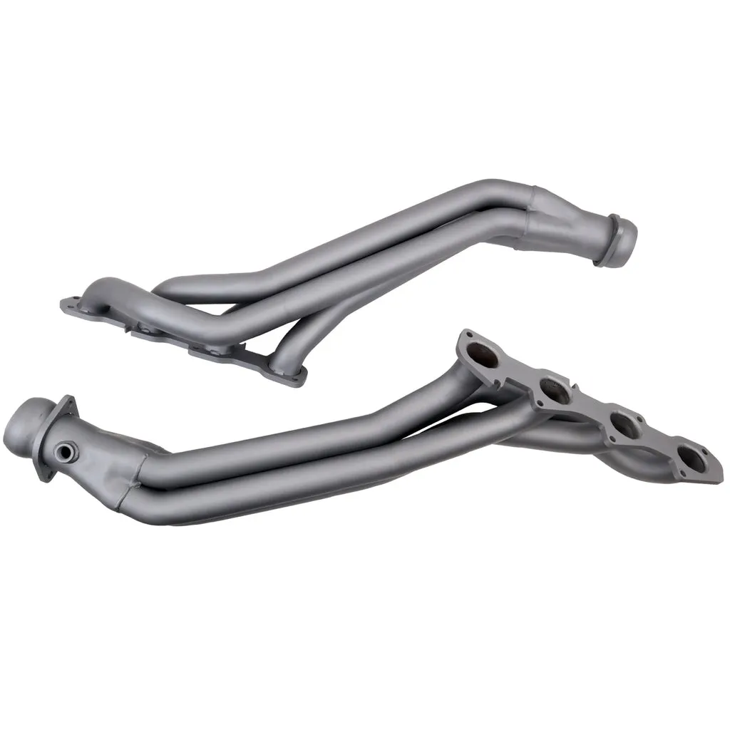 BBK Exhaust Dodge Charger (2006-2024) Hellcat V8 (2015-2024) 1-7/8" Long Tube Headers - Titanium / Polished Silver