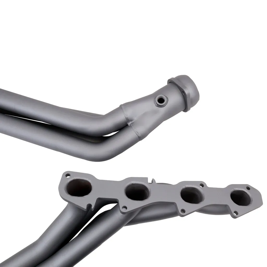 BBK Exhaust Dodge Charger (2006-2024) Hellcat V8 (2015-2024) 1-7/8" Long Tube Headers - Titanium / Polished Silver