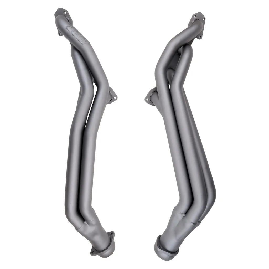 BBK Exhaust Dodge Charger (2006-2024) Hellcat V8 (2015-2024) 1-7/8" Long Tube Headers - Titanium / Polished Silver