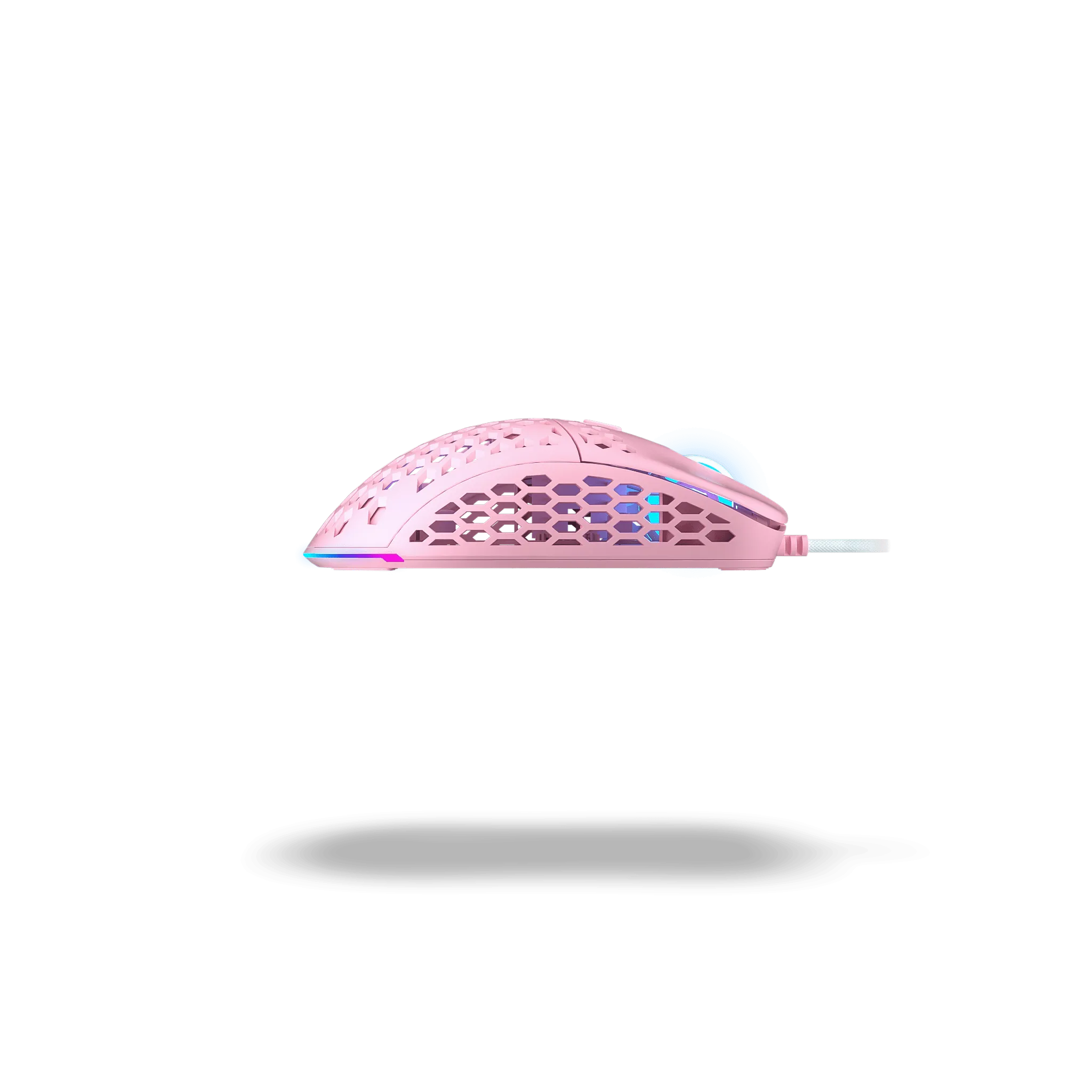 Belle Delphine X Ghost M1 UltraLight Gaming Mouse - Kitty Pink