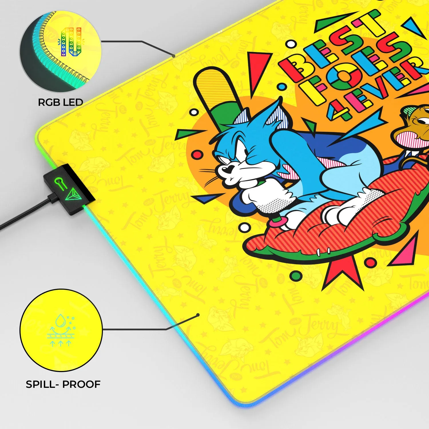 Best Foes Ever Gaming Mouse Pad