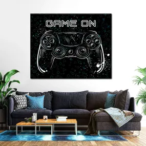 Black Game On Wall Art