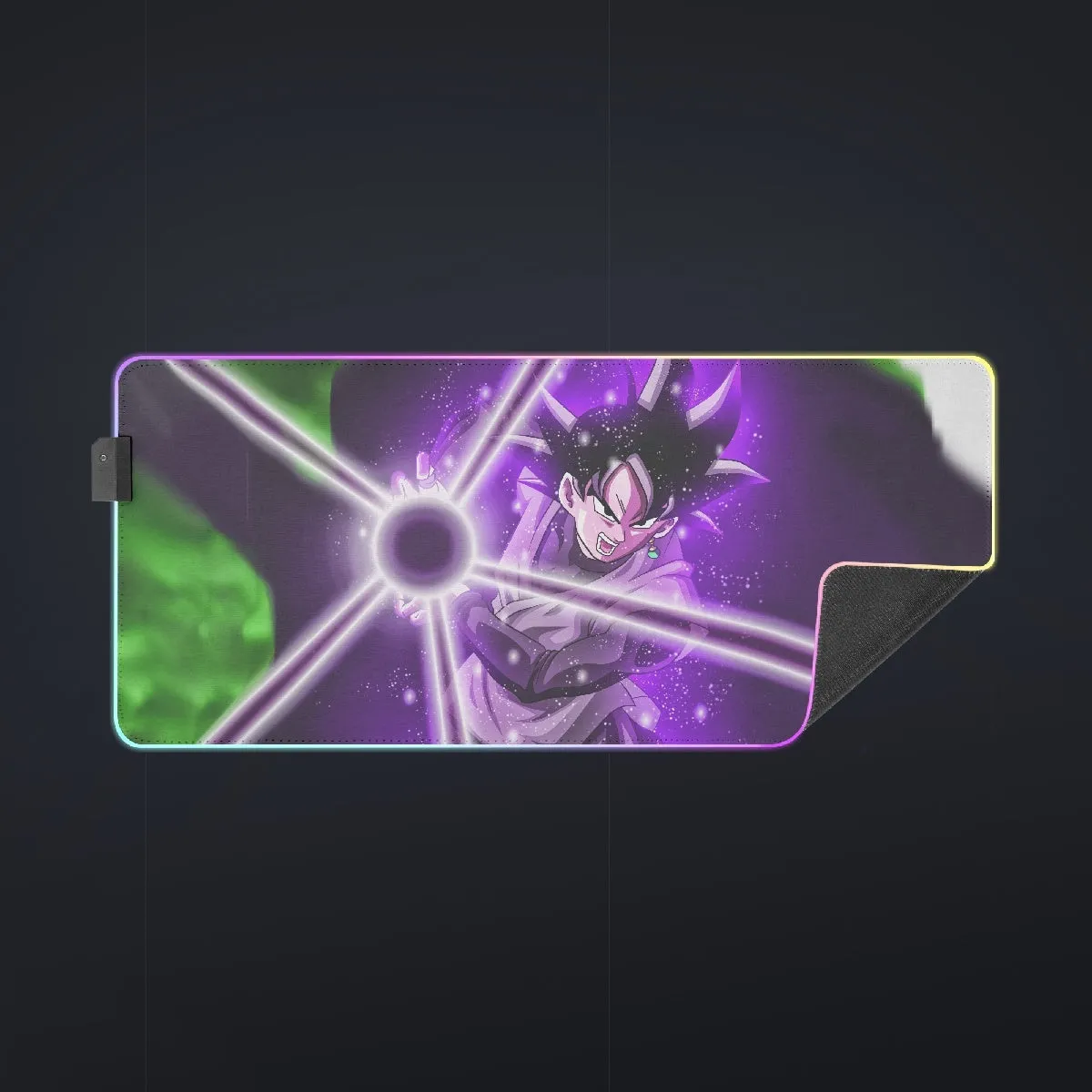 Black Goku Performs Black Power Ball attack  Dragon Ball Super cool LED  Mouse Pad