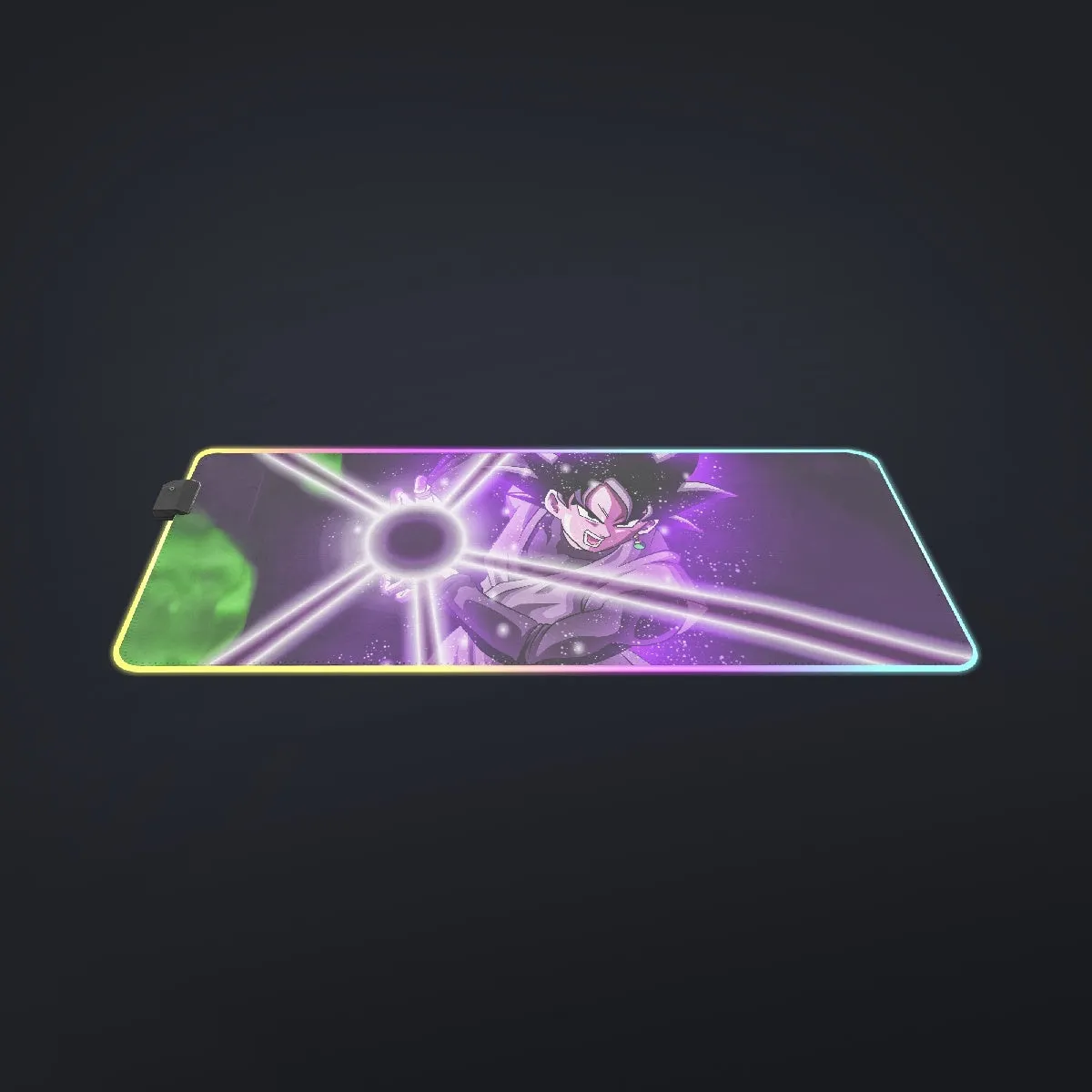 Black Goku Performs Black Power Ball attack  Dragon Ball Super cool LED  Mouse Pad