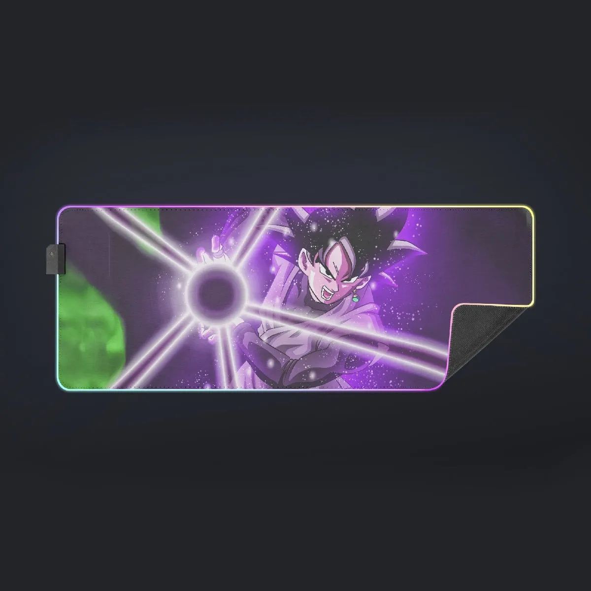 Black Goku Performs Black Power Ball attack  Dragon Ball Super cool LED  Mouse Pad