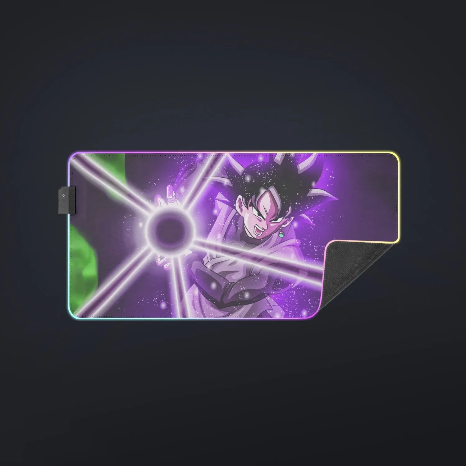 Black Goku Performs Black Power Ball attack  Dragon Ball Super cool LED  Mouse Pad