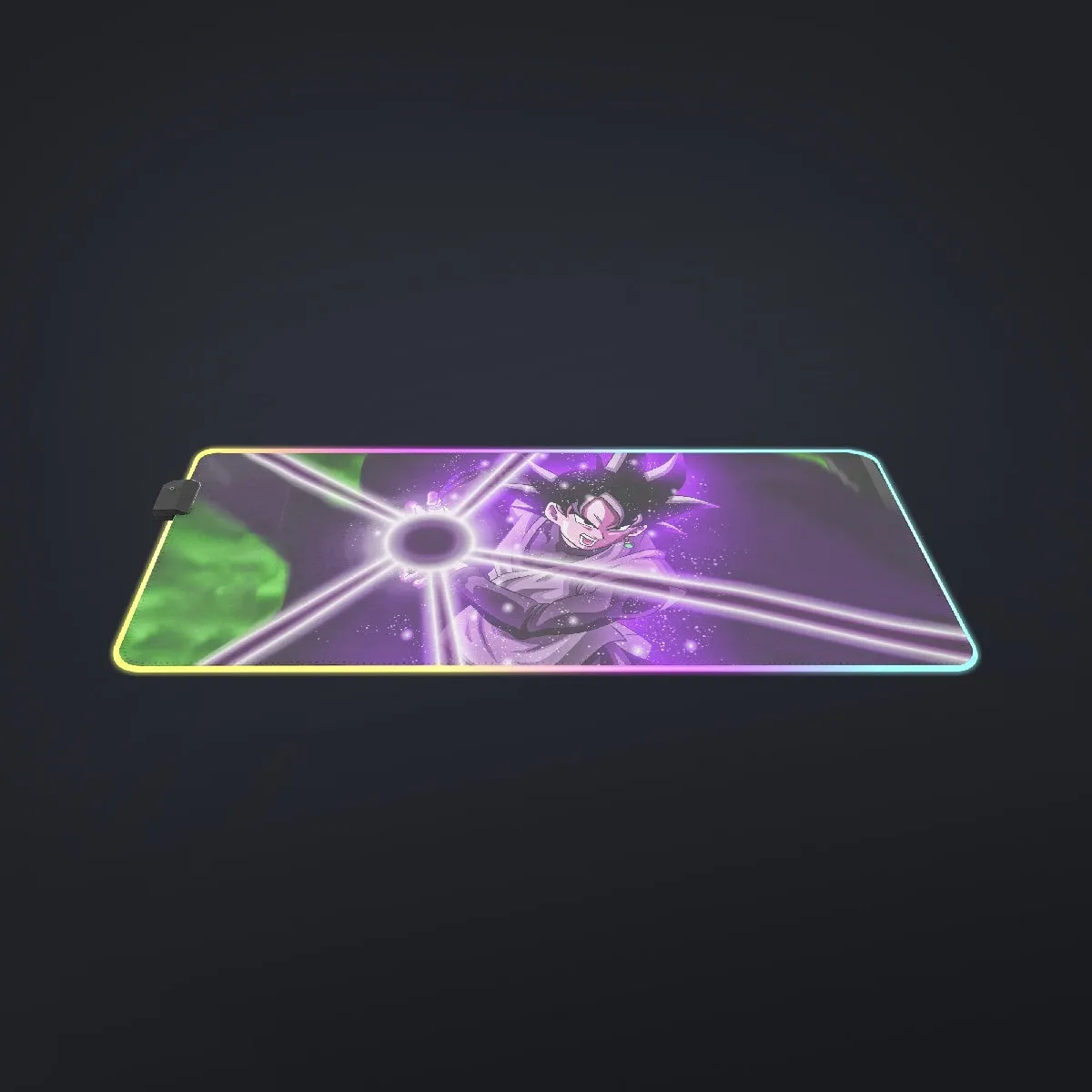 Black Goku Performs Black Power Ball attack  Dragon Ball Super cool LED  Mouse Pad