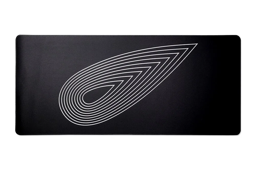 Black Hole Mechanical keyboard Mousepad Deskmat 900 400 4mm Stitched Edges Rubber High Quality Water Drop The Three Body