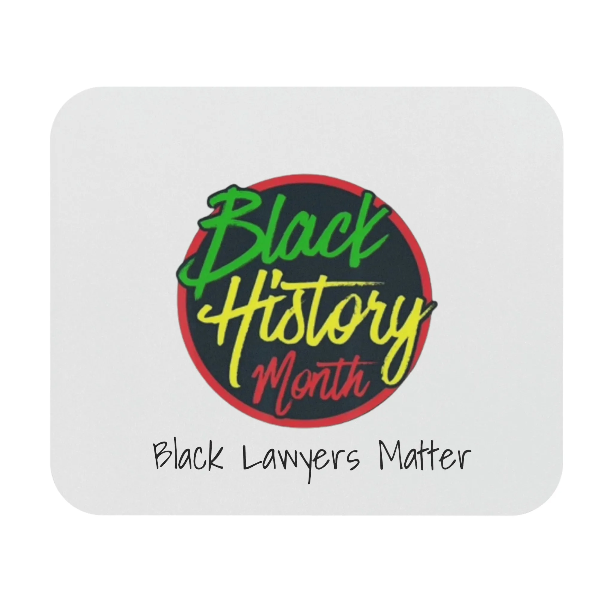 Black Lawyers Matter Mouse Pad (Rectangle)