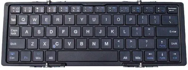 BOW HB066 Tri-fold Standard-Size Bluetooth Keyboard