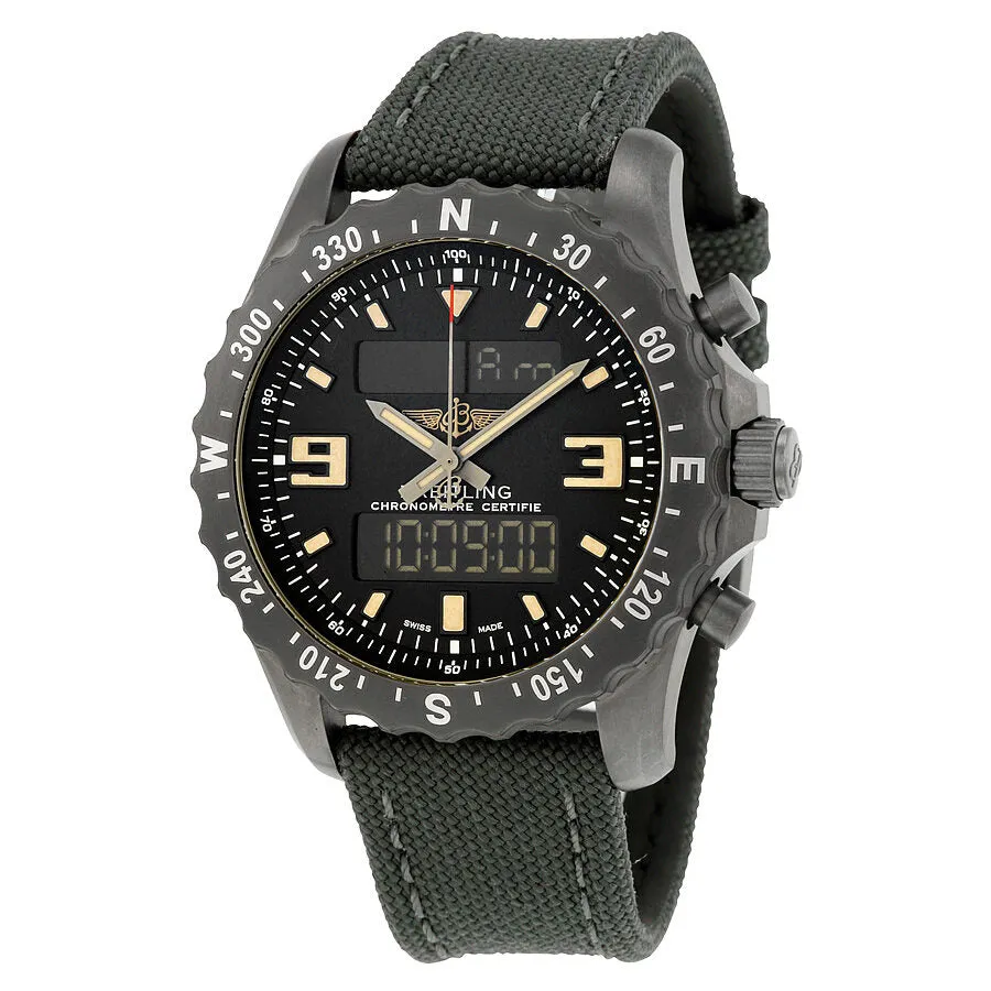 Breitling Chronospace Military Black Dial Men's Watch M7836622-BD39GCVT M7836622-BD39-105W-M20BASA.1