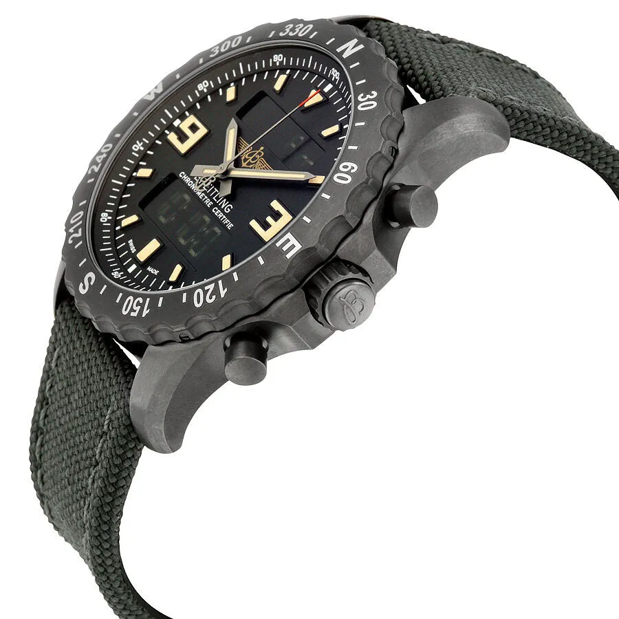 Breitling Chronospace Military Black Dial Men's Watch M7836622-BD39GCVT M7836622-BD39-105W-M20BASA.1