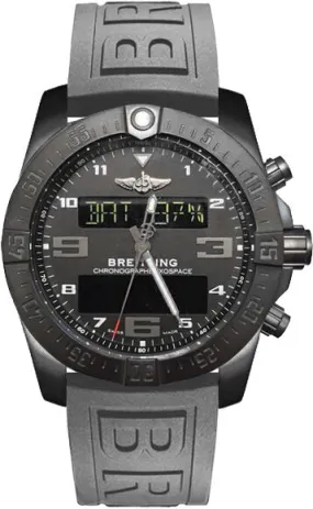 Breitling Exospace B55 Connected Metallic Grey Rubber Men's Watch VB5510H1-BE45GYPD3