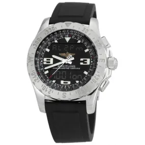 Breitling Professional Airwolf SuperQuartz Analog-Digital Watch A7836323-B9-120S A7836323-B911-120S