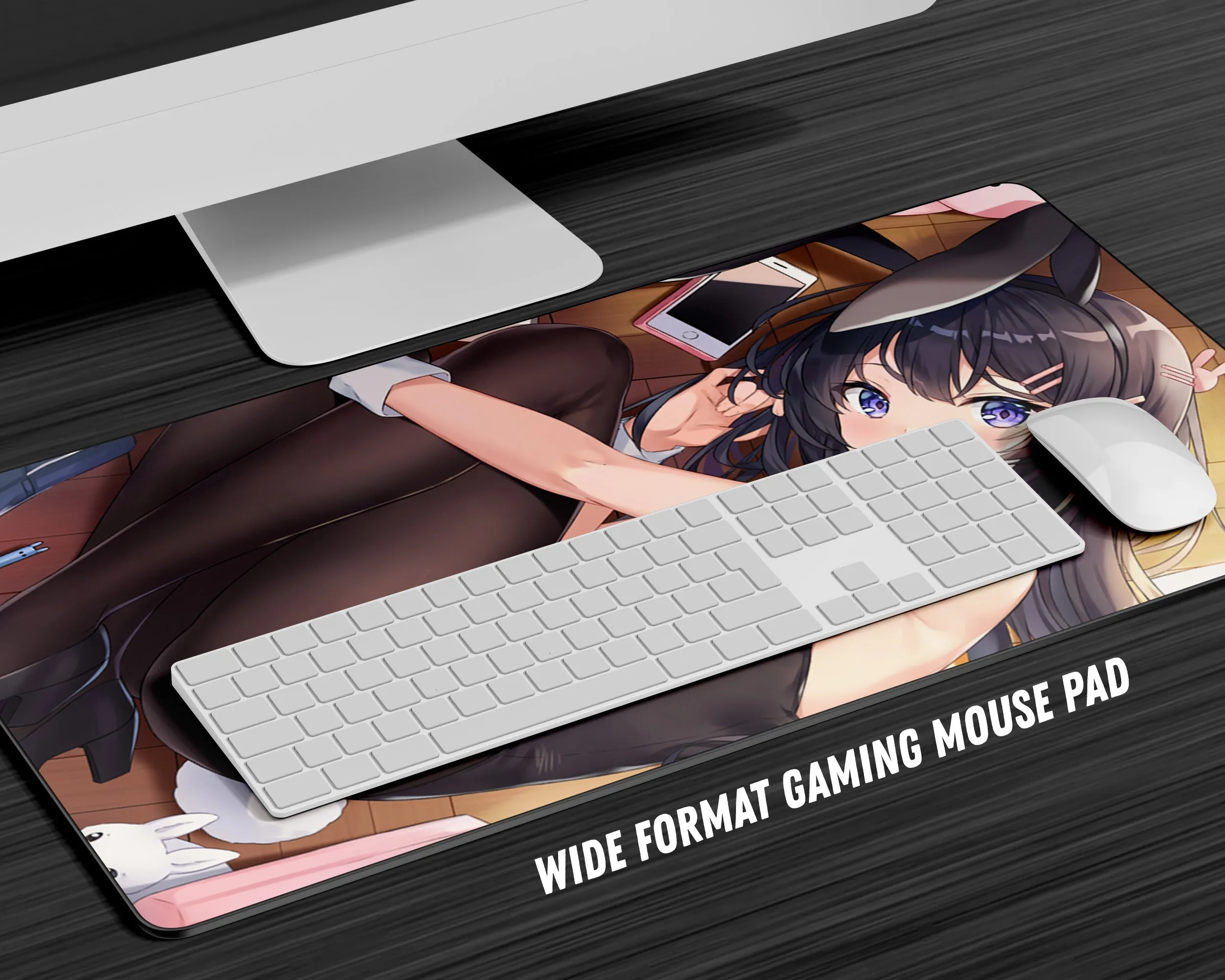 Bunny Girl Senpai Hot Gaming Mouse Pad