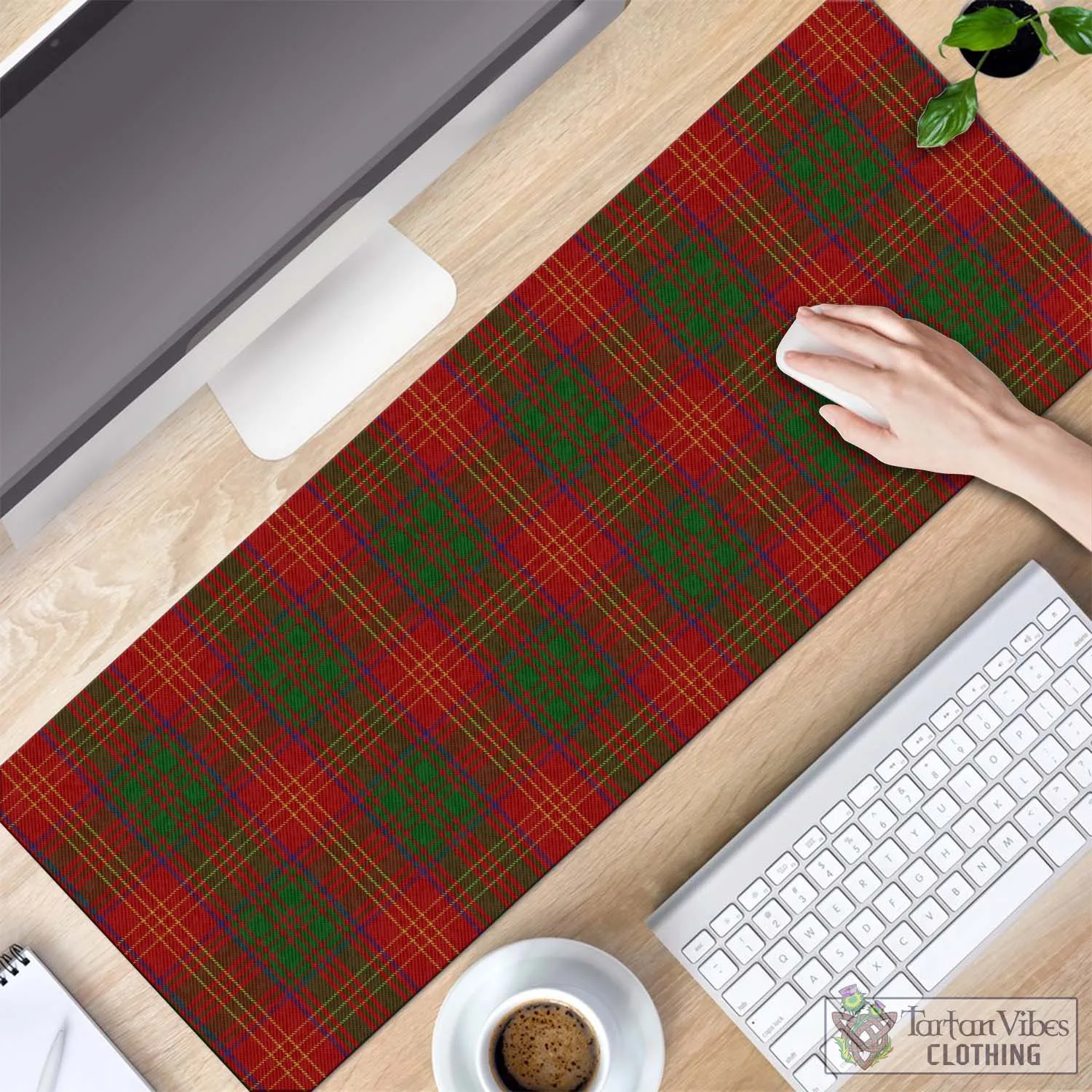 Burns Tartan Mouse Pad