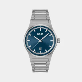 Candor Men Blue Analog Stainless Steel Watch 1514076