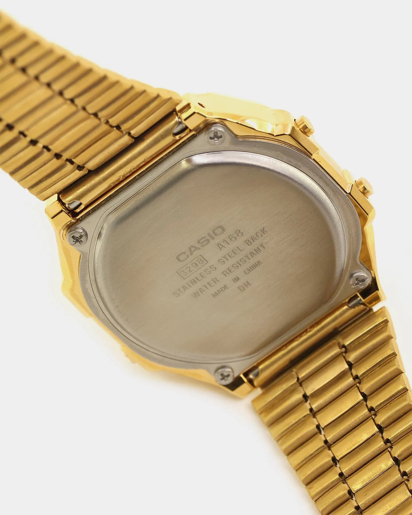 Casio A168WG-9 Gents Digital Watch Gold