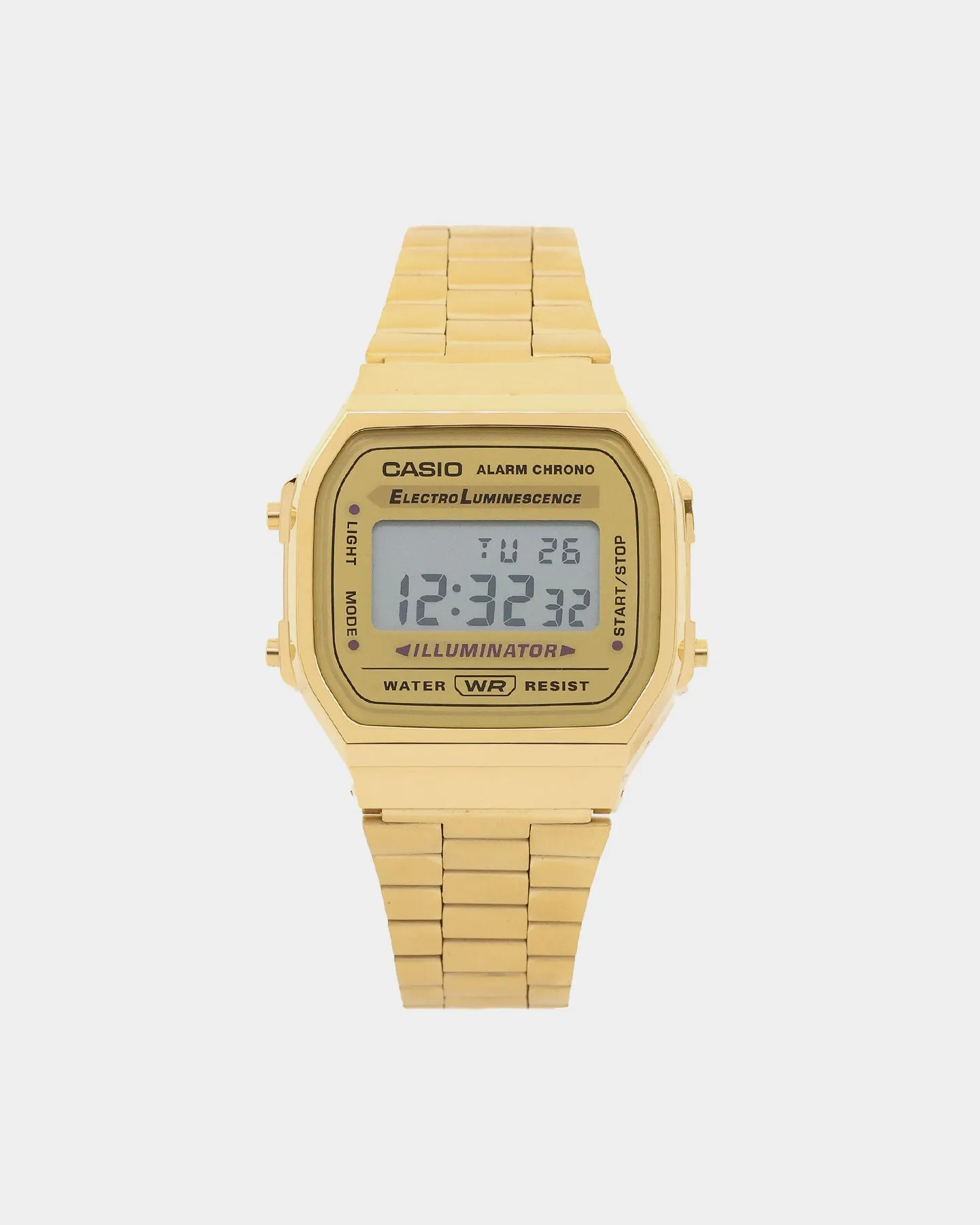 Casio A168WG-9 Gents Digital Watch Gold