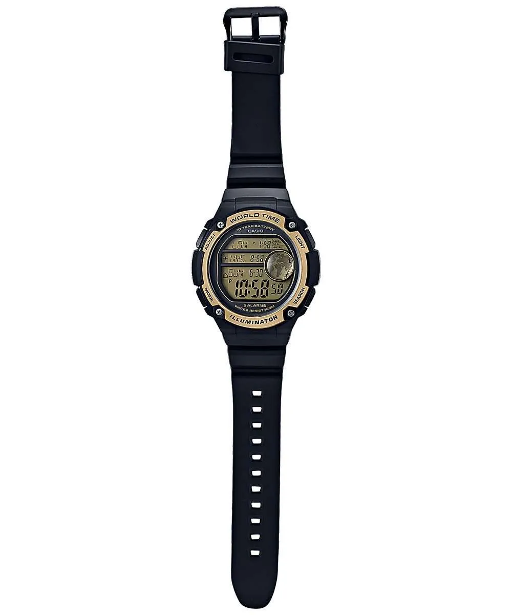 Casio AE-3000W-9AVDF Black Resin Watch for Men