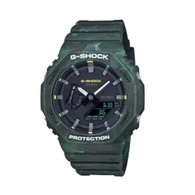 Casio G Shock Foggy Forest Green Watch GA-2100FR-3ADR