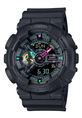 Casio G-shock GA-110MF-1A Digital Analog Rubber Strap Watch for Men