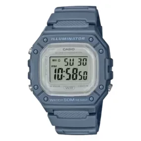 Casio Illuminator Digital Watch W-218HC-2AVDF